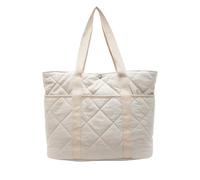 Bolsa De Tote Para Las Mujeres De Gran Puffer Acolchado,Ligero Chaqueta De Abajo Para El Trabajo, Viajes, Gimnasio, Escuela, beige, Talla única