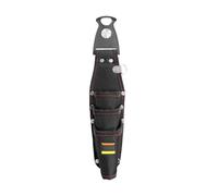 Bolsa de trabajo, bolsa de herramientas, 14.1 x 3.1 x 2.95 pulgadas, resistente al desgaste, pequeña impermeable, bolsillo de carpintero para jardinería, fontanería, electricista, senderismo,
