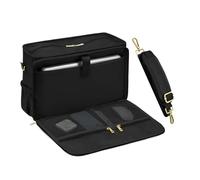 Bolsa de trabajo con compartimento para el almuerzo, convertible y ligera, bolsa de trabajo para computadora, bolso de mano portátil con correa para el hombro para enfermeras, estudiantes, profesores