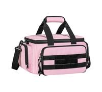 Bolsa de trabajo para mujer de 14 pulgadas con separadores desmontables, panel base reforzado para herramientas de jardinería, gran capacidad, organizadores de herramientas de trabajo para mujer