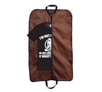 Bolsa De Traje Colgante - Bolsa De Ropa De Jersey De Hockey, Almacenamiento De Ropa Con Cremallera | Manta De Ropa De Gran Capacidad Para Jersey De Hockey, Ropa, Stoc, marrón, Se référer au descriptif