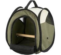 Bolsa de transporte 27 × 32 × 27 cm beige/verde oliva