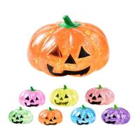 Bolsa de transporte acolchada con diseño de calabaza y fantasmas de Halloween, bolsa de hombro acolchada, recuerdos de fiesta, Orange, Large