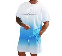 Bolsa de transporte camiseta de manga corta con estampado masculino estampado erótico continuo, Blanco, L6