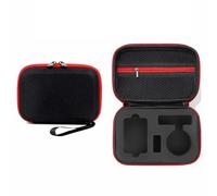 Bolsa de transporte compatible con Insta360 GO Ultra, funda protectora para cámara de acción, organizador de viaje, accesorios para cámara panorámica, bolsa de transporte EVA (solo funda) (Negro)