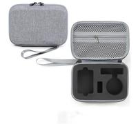 Bolsa de transporte compatible con Insta360 GO Ultra, funda protectora para cámara de acción, organizador de viaje, accesorios para cámara panorámica, bolsa de transporte EVA (solo funda) (Gris)