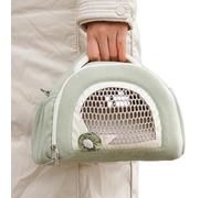 Bolsa De Transporte De Animales - Hamster Outdoor Carrier | Pouche Al Aire Libre De Animales Pequeños | Bolsa De Hedgehog Hedgehog Bolso | Jaula De Viaje De Hámster Saliente Portátil | Jaula Para Háms