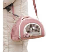Bolsa De Transporte De Animales - Hamster Outdoor Carrier | Pouche Al Aire Libre De Animales Pequeños | Bolsa De Hedgehog Hedgehog Bolso | Jaula De Viaje De Hámster Saliente Portátil | Jaula Para Háms