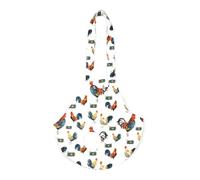Bolsa de transporte de aves de corral segura y cómoda con lona transpirable para caminar al aire libre, accesorios de viaje para aves de corral