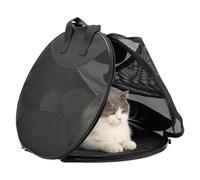 Bolsa de transporte de gatos | Carrier de gato de malla eficiente: una bolsa ligera portátil transpirable que ahorra espacio para caminatas de viaje al aire libre Gatito de almacenamiento de perros pe