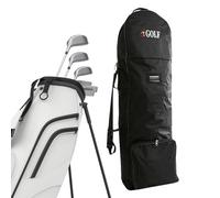 Bolsa de transporte de golf, protector de transporte para palos de golf con correa ajustable para el hombro, funda de viaje, bolsa de protección de golf con ruedas para aviones, tren, metro