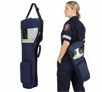 Bolsa de transporte de gran capacidad para exteriores, cilindro de oxígeno para exteriores, tela Oxford 1200D, cilindro de rescate de emergencia, se adapta a botellas M6 y M9 (azul, 3 L)