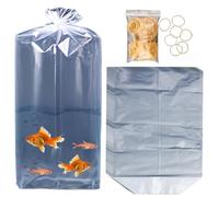 Bolsa de transporte de pescado - 50 bolsas vivas transparentes a prueba de
