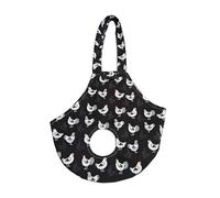 Bolsa de transporte de pollo al aire libre con agujeros para las piernas, bolsa para viajes y exposiciones, portadores de pollos, soporte de transporte de aves de corral