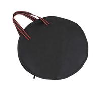 Bolsa de transporte de tela Oxfords de 25,4 cm, color negro, con cremalleras inoxidables