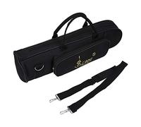 Bolsa de Transporte de Trompeta, Oxford Cloth Thicken Funda de Transporte de Trompeta Anti-Impermeable con cinturón de Hombro(Negro) Accesorios de Juego
