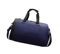 Bolsa de transporte espaciosa con diseño de compartimento seco y húmedo para gimnasio, natación, viajes, viajes de negocios, práctico bolso Oxford resistente al agua, bolsas de viaje, Blue, Mass