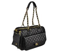Bolsa De Transporte Flamingo Gigi Negra 40x22x28 Cm Para Gatos Hasta 5 Kg