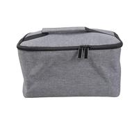 Bolsa de transporte funcional para mezclador, funda de almacenamiento con forro de aluminio para múltiples modelos y accesorios, funda de transporte a prueba de salpicaduras con divisores