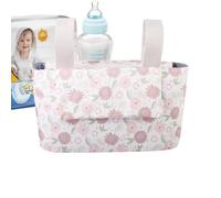 Bolsa de transporte genérica, bolsa de pushchair, portátil Stroller Caddy Organizer, Baby Car Accessories, Mom Handbag with Multiple Pockets, 12,6 x 7,48 x 5,12 pulgadas Ideal para Diapers, botellas y