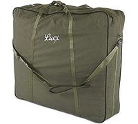 Bolsa de transporte Lucx® XL para sillas de pesca, bolsa de transporte para sillas de jardín, dimensiones (largo x ancho x alto) 75 x 80 x 25 cm