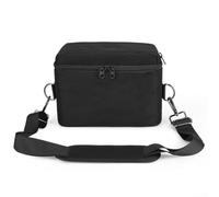 Bolsa de transporte magnética inalámbrica para Anker MagGo con ajuste personalizado, diseño de doble bolsillo para cables y cargador, tela protectora de nailon