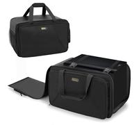 Bolsa de transporte para altavoz compatible con QSC K8, bolsa de transporte con almohadilla gruesa para 8 cajas de altavoces compactas, para micrófono, cable, adaptador, concierto, banda, muestra