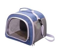 Bolsa de transporte para animales pequeños - Bolsa de transporte transpirable para pájaros pequeños, bandolera versátil | Maletín de transporte transparente para hámster con un diseño cómodo, p
