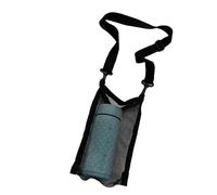 Bolsa de transporte para botellas de agua, bolsa de red plegable con correa para el hombro, bolsa para botella de agua para ocio al aire libre, cubierta de taza para senderismo, camping, caminata,