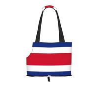 Bolsa de transporte para cachorros, con estampado de bandera de Costa Rica, para perros pequeños, gatos y conejos