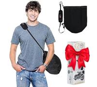 Bolsa de Transporte para Cascos de Motocicleta | Plegable | Se Adapta a Cascos de Cara Completa | Accesorio de equitación Manos Libres | Protección contra robos - para Hombres, Mujeres Riders -Negro