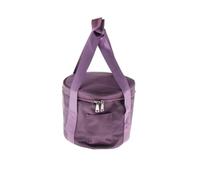 Bolsa de transporte para cuencos tibetanos Funda de transporte almacenamiento algodón portátil, bolsa cristal for cantar, for meditación, Yoga, piezas for cuencos(Purple B 12inch)