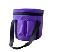 Bolsa de transporte para cuencos tibetanos Funda de transporte portátil Color morado e inserciones for cuenco tibetano cristal, funda, bolsa acolchada for(13 inch)