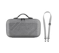 Bolsa de transporte para DJI OSMO 360, estuche de transporte con asa, bolsa portátil de gran capacidad para viajes, con espacio para el estuche de carga, 2 baterías, palo selfie invisible y cable de c