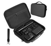 Bolsa de transporte para DJI Osmo Action 6 accesorios con correa de hombro Osmo Action 6 piel sintética bolsa de transporte para DJI Osmo Action6/5 Pro/4/3 combo estándar cámara de acción de vlogging