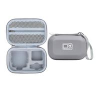 Bolsa de transporte para DJI OSMO Action 6, funda de almacenamiento portátil de gran capacidad, funda protectora para cámara de acción para accesorios DJI OSMO Action 6, Gris con patrón, Bolsa de