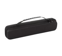Bolsa de transporte para flauta, a prueba de golpes, bolsa de EVA de alta densidad, funda de viaje para alisador de pelo con cremallera, para instrumentos musicales, plancha rizadora, Black, Refer to
