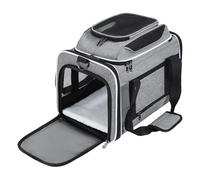 Bolsa De Transporte Para Gato Flexible | Plegable Elástico En Lados Flexibles Con Sujetadores De Seguridad - Transportador De Viaje Para Mascotas,Casa Senderismo Coche Camping Caminar Sor