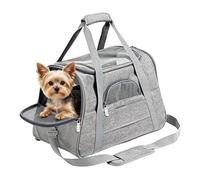 Bolsa de transporte para gatos, bolsa de transporte con correa para el hombro | Asa de transporte para cachorros, para viajes, vacaciones, paseos, excursiones, excursiones, acampadas y picnic, ideal