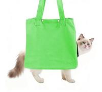 Bolsa de transporte para gatos | para mascotas con agujeros de ventilación | Portador para gatos, para viajes, vacaciones, camping, picnic, compras, excursiones