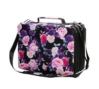 Bolsa de transporte para marcadores artísticos con correa para el hombro y asa, organizador de marcadores para 224 marcadores, bolsa de almacenamiento para artistas, Colores varios, Belleza masiva