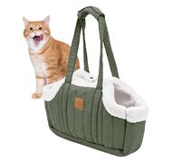 Bolsa de transporte para mascotas, bolsa de transporte para mascotas - Portátil para,transportador de viaje de nylon y poliéster para viajar, salir, conducir y caminar