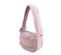 Bolsa de transporte para mascotas para perros pequeños, cachorros, gatos, bolsa de transporte para perro, perrito, yorkie, chihuahua, bebé (rosa)