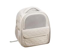 Bolsa de transporte para mascotas, plegable, para viajes, salidas en motocicleta, con diseño de bolsa portátil, mochila para senderismo, camping, coche, algodón, 1200 g