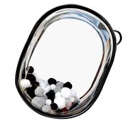 Bolsa de transporte para muñecas, transparente, portátil y almacenamiento de figuras, bolsa pequeña para muñecas, gruesa, multifuncional, para salidas al parque y viajes, Black, Refer to description,