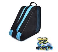 Bolsa de transporte para patinaje, unisex, bolsa de patinaje sobre hielo, bolsa de transporte de ruedas, bolsa de patinaje en línea para niños y adultos, con correa para el hombro y asa, se utiliza