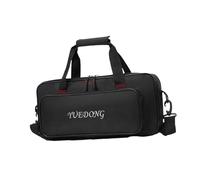 Bolsa de transporte para pedales de efectos multiefectos para guitarra, para estudio de viaje, 46 x 24,8 x 7 cm, color negro