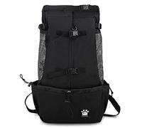 Bolsa de transporte para perros de 1 a 25 kg con diseño de cabeza de cordón, mochila ventilada para perros pequeños y medianos, transportador diario para cachorros para caminar al aire libre, seguro,