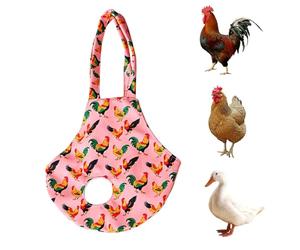 Bolsa de transporte para pollo con mango | Bufanda de transporte para pollo al aire libre jardín parque senderismo trasero gallinero