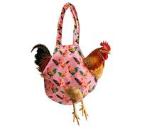 Bolsa de transporte para pollos con asa | Eslinga de pollo para exteriores, jardín, parque, viajes, senderismo, patio trasero, granja y gallinero